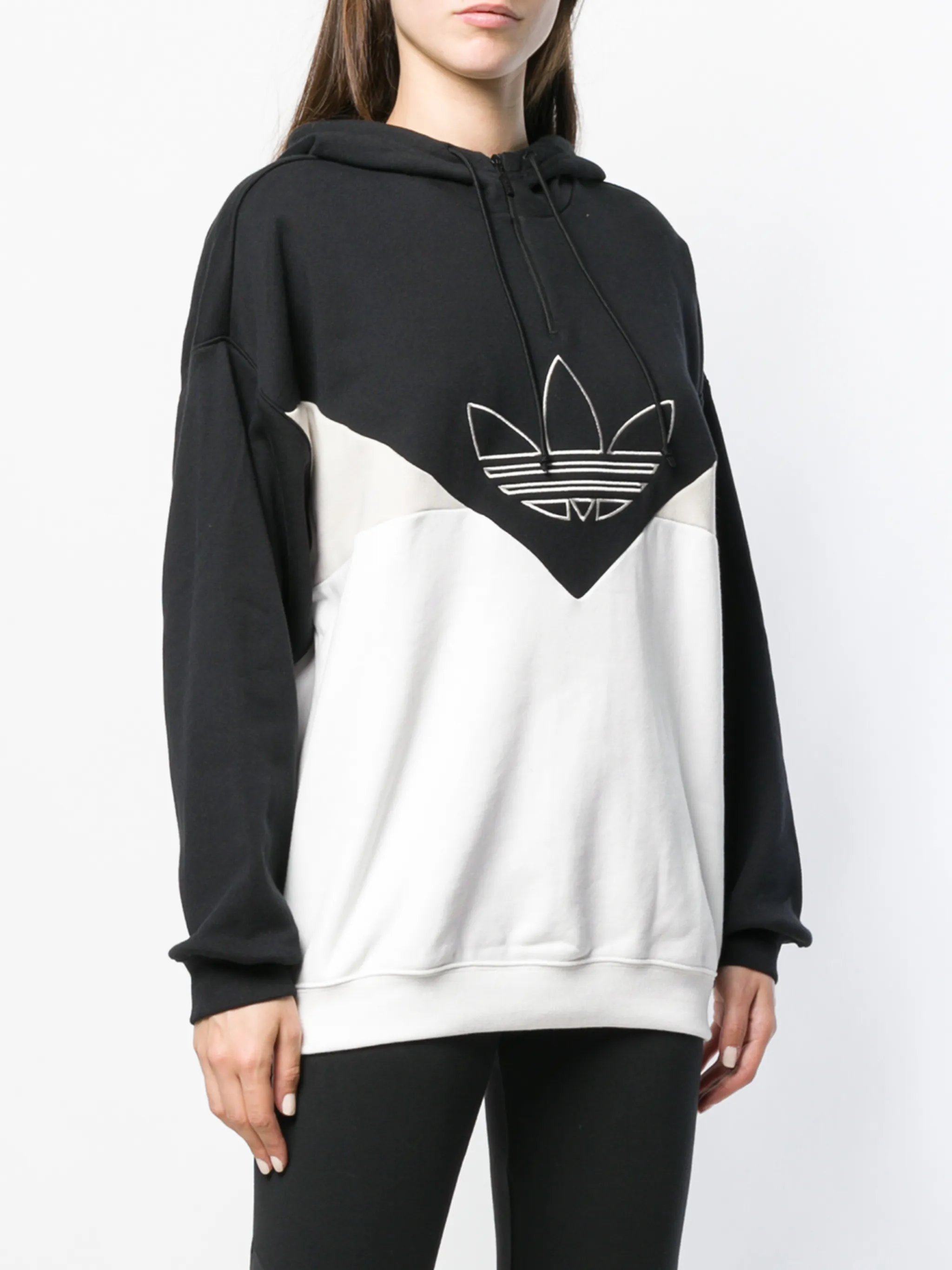Худи CLRDO OJ Adidas, белый — фото 3