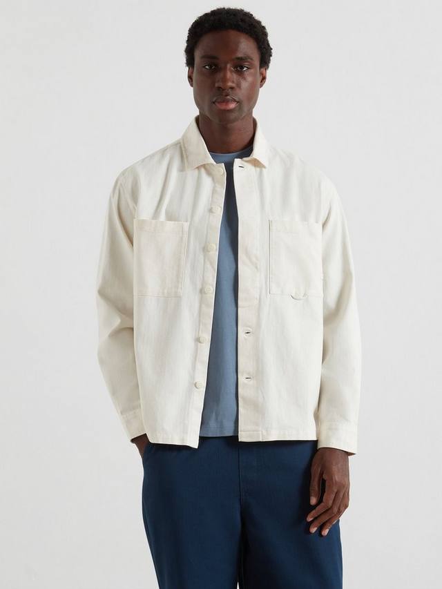 

Хлопковая рубашка с длинным рукавом и воротником в стиле "ёлочка" Farah