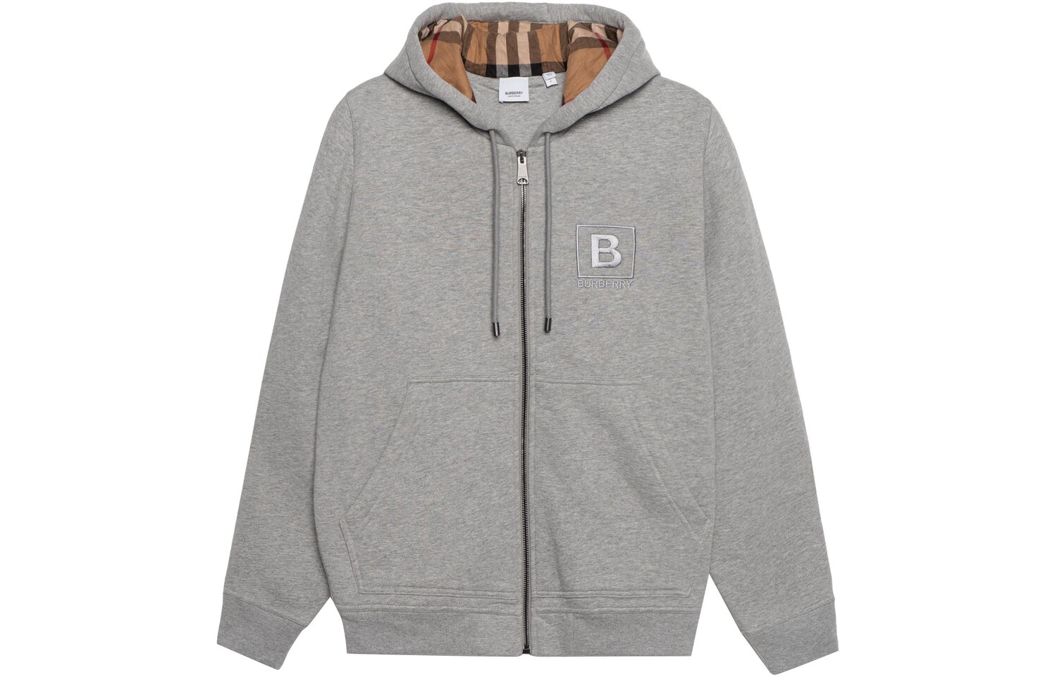 

Толстовка унисекс Burberry, светло-серый