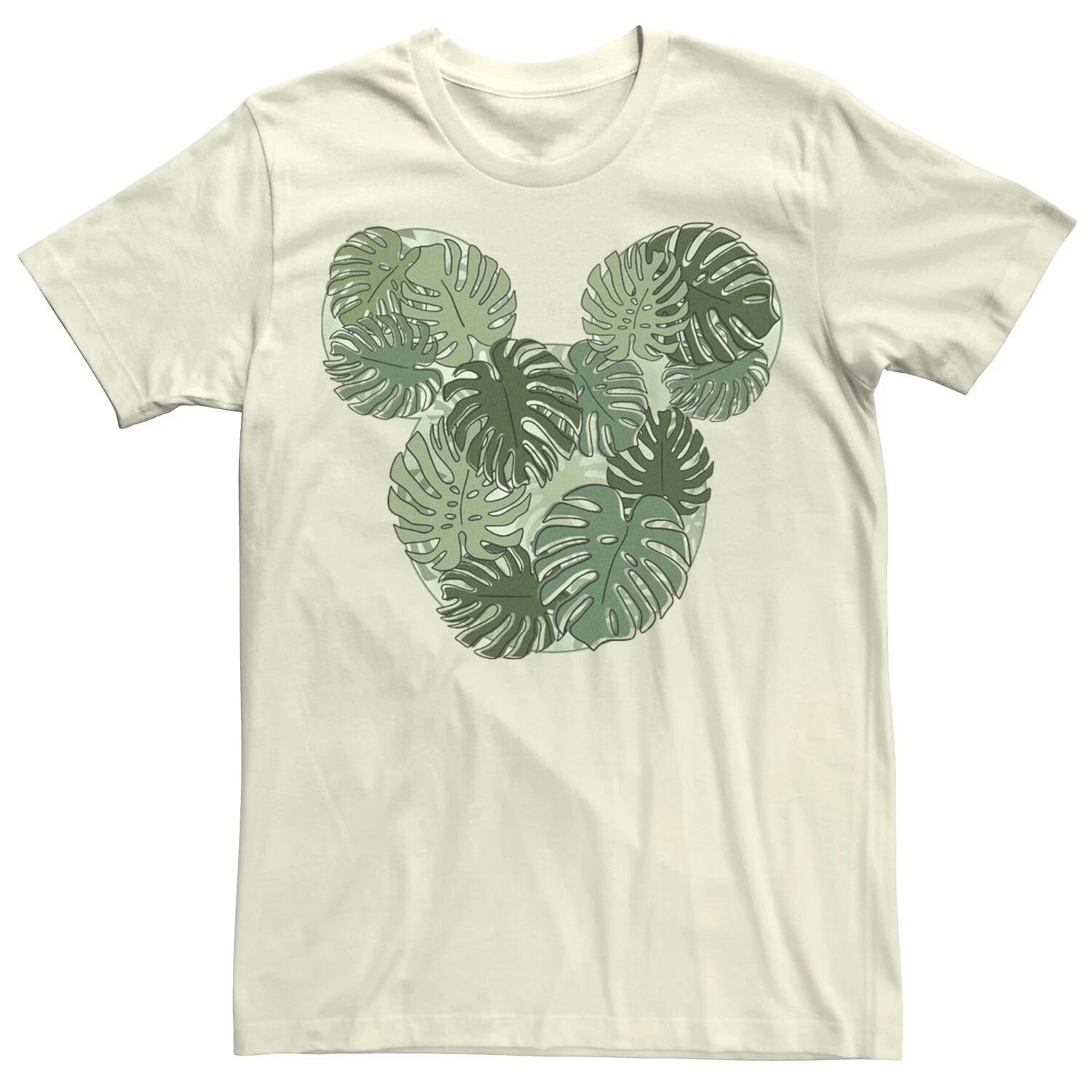 

Мужская футболка Disney Mickey & Friends Mickey Monstera Plant Fill Licensed Character