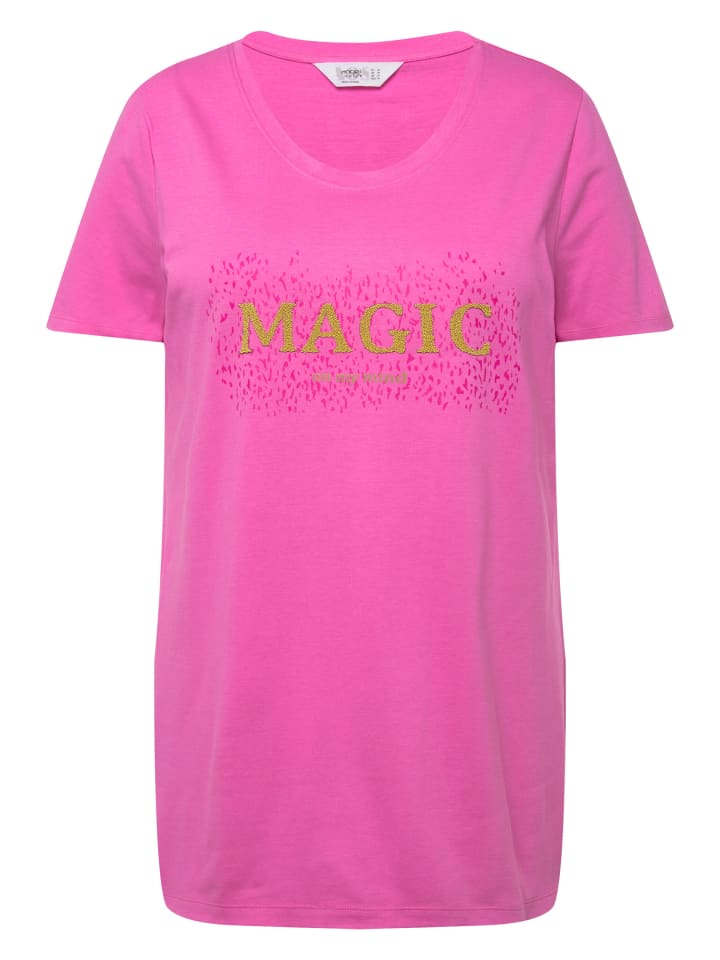 

Футболка MIAMODA, цвет fuchsia pink