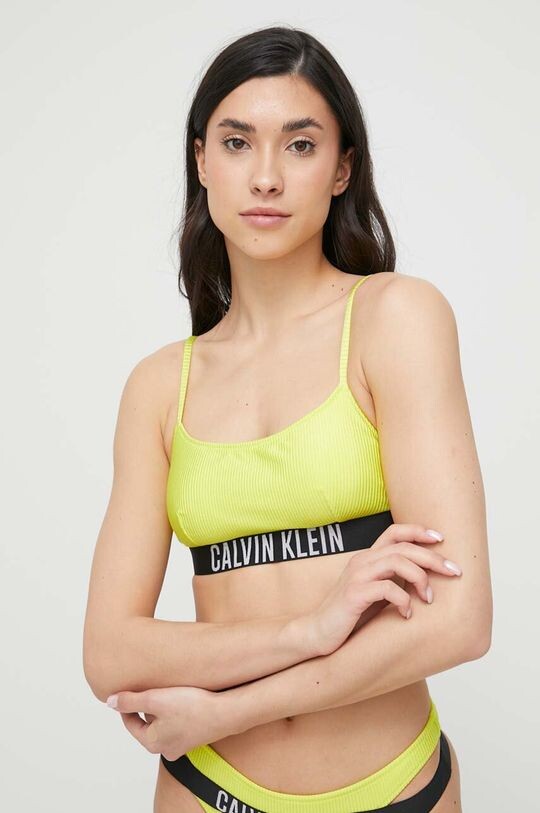 

Плавательный бюстгальтер Calvin Klein, зеленый