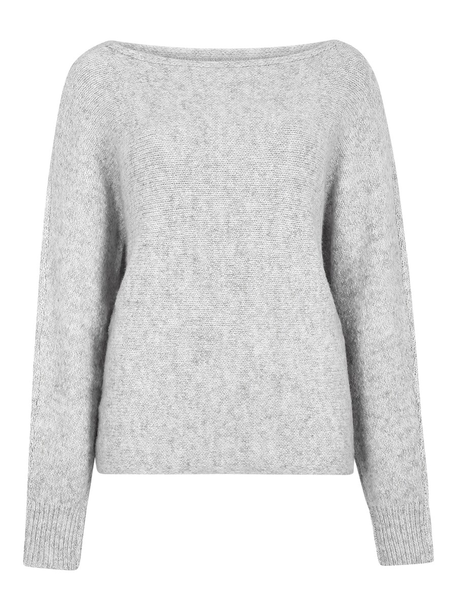 

Тонкий вязаный свитер Apricot Sweater Batwing, серый