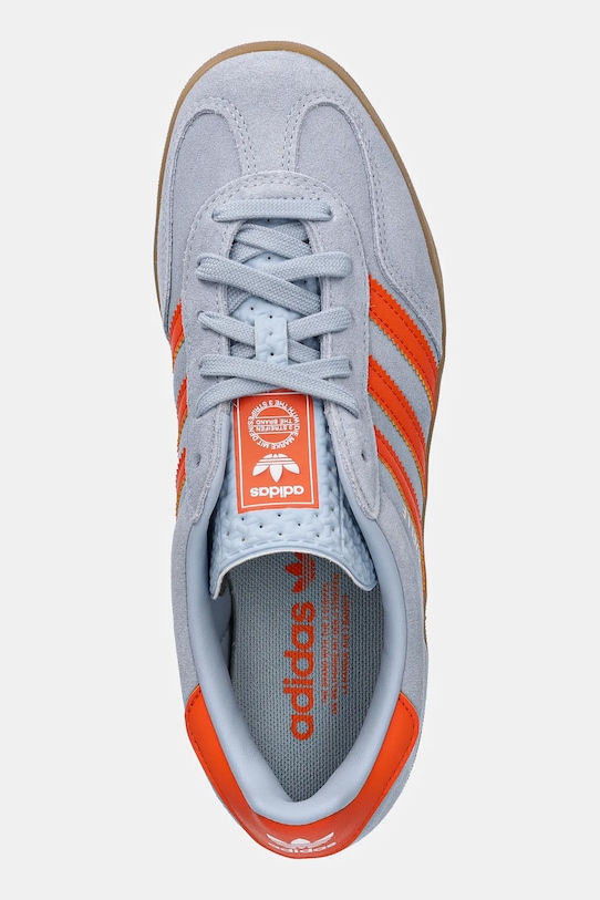 Кроссовки Gazelle Indoor Adidas Originals, синий — фото 4