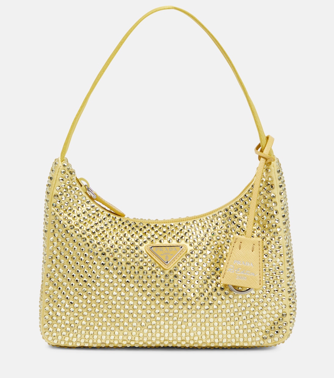 

Редакция миниатюрной декорированной сумки через плечо Prada, Ananas