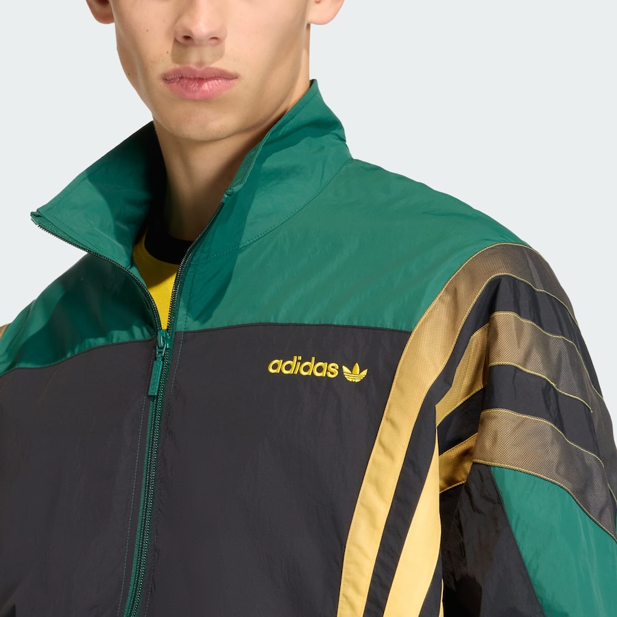 Куртка межсезонная ADIDAS ORIGINALS Santiago, темно-зеленый — фото 4