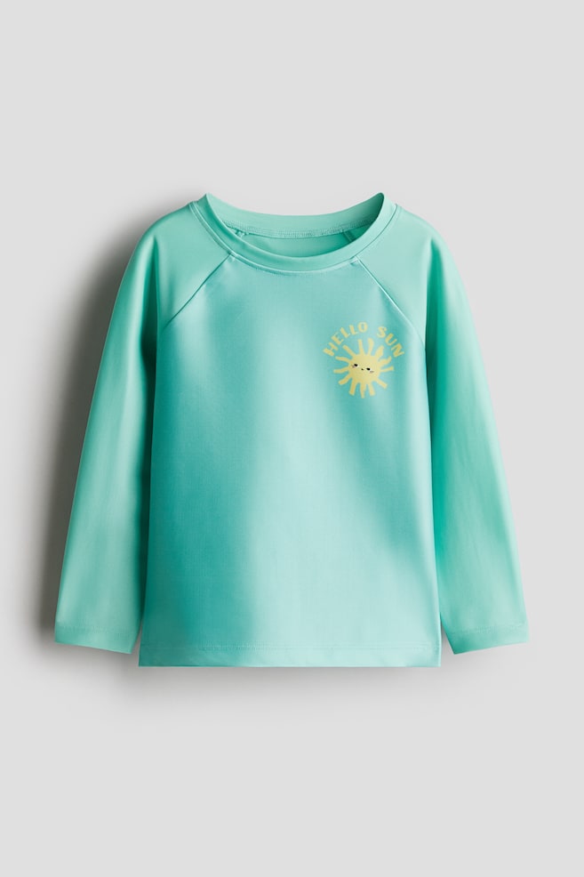 

Рубашка для плавания с UPF 50 H&M, мультиколор