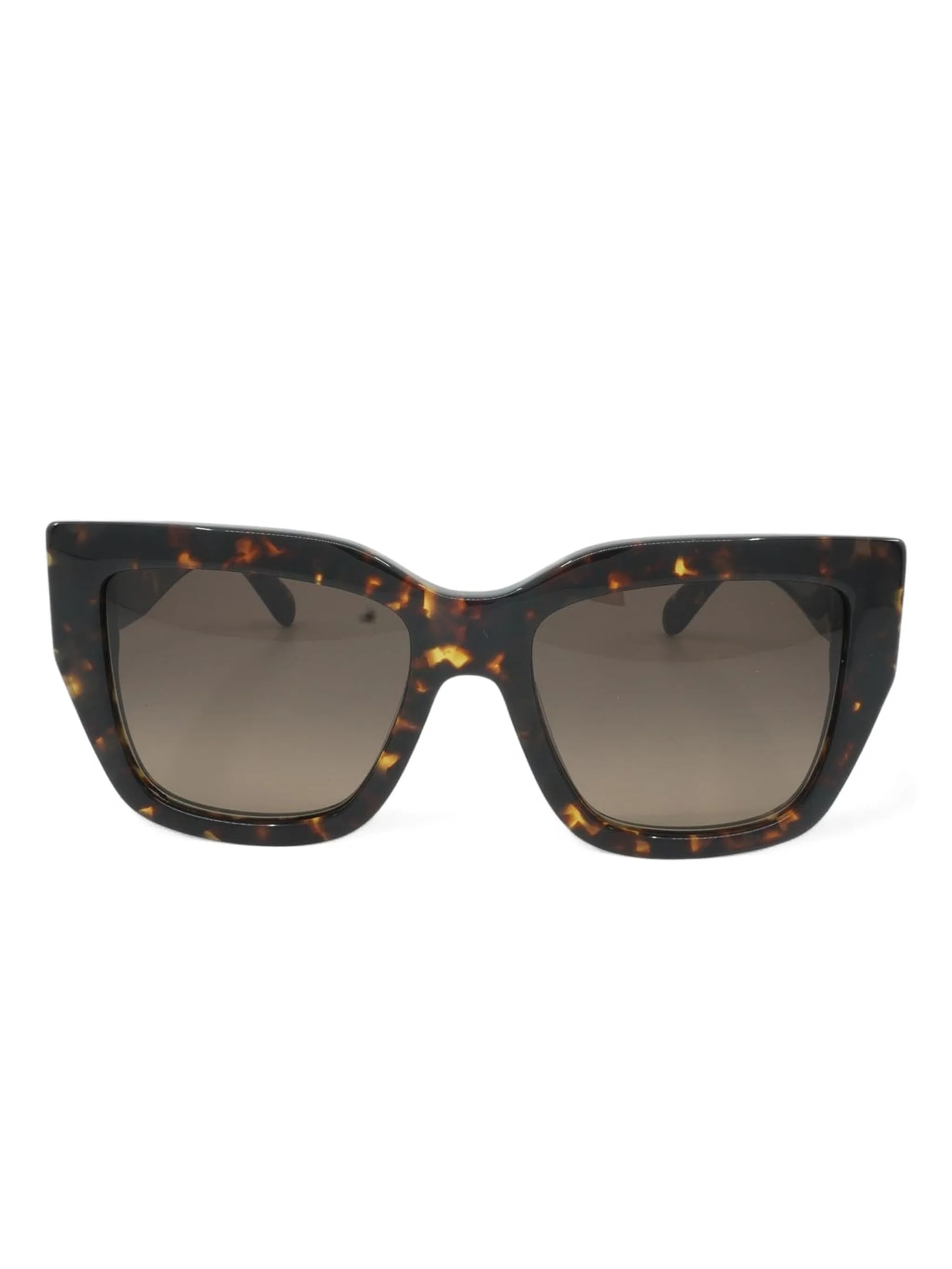 

Солнцезащитные очки в квадратной оправе Ferragamo Eyewear, коричневый