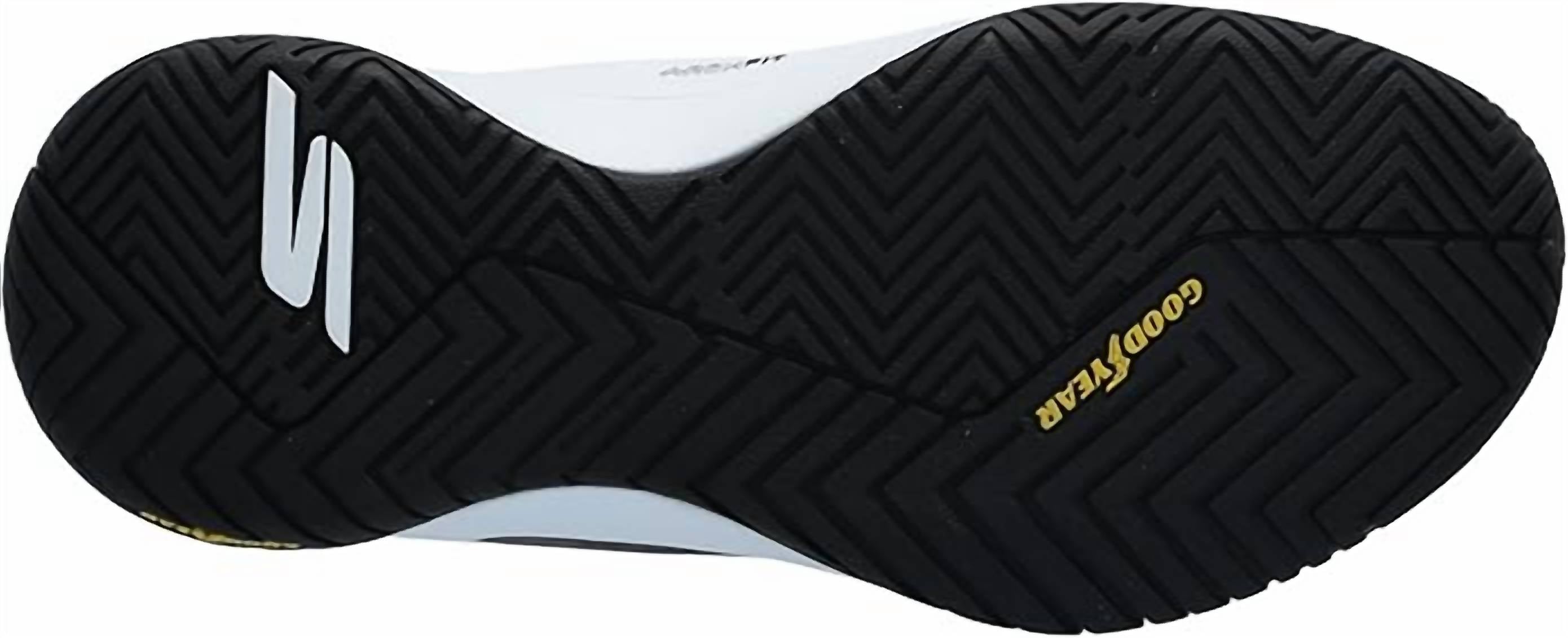 Женские кроссовки Viper Court для пиклбола черные Skechers — фото 4