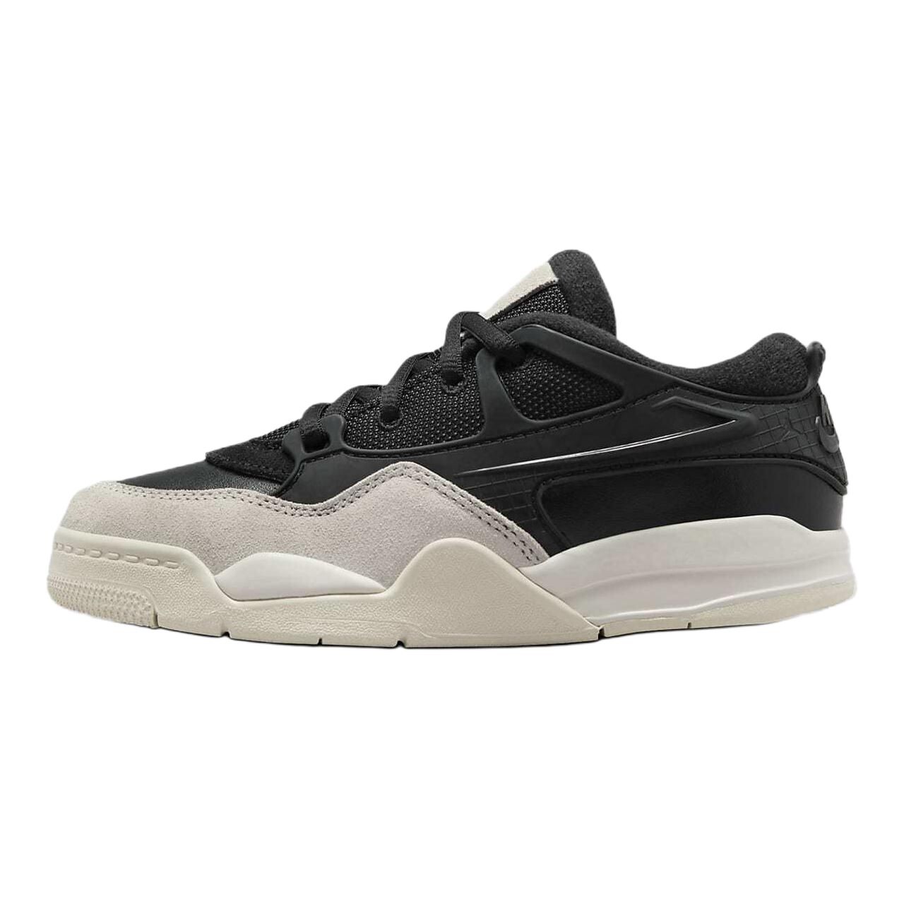 

Кроссовки Jordan 4 RM Black Light Bone PS, черный
