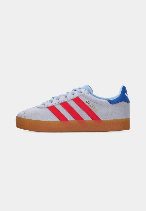 Кроссовки gazelle Adidas Originals, Crystal Sky/Semi Lucid Red/Bluebird — фото 2
