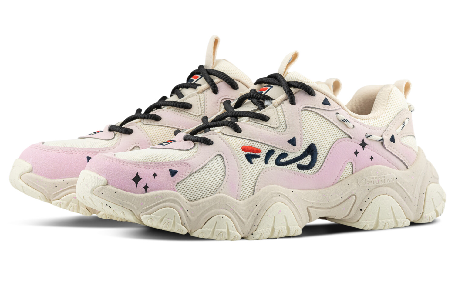 

Кроссовки FILA Fluid 4 Lifestyle Shoes Women's Low-top Beige, розовый