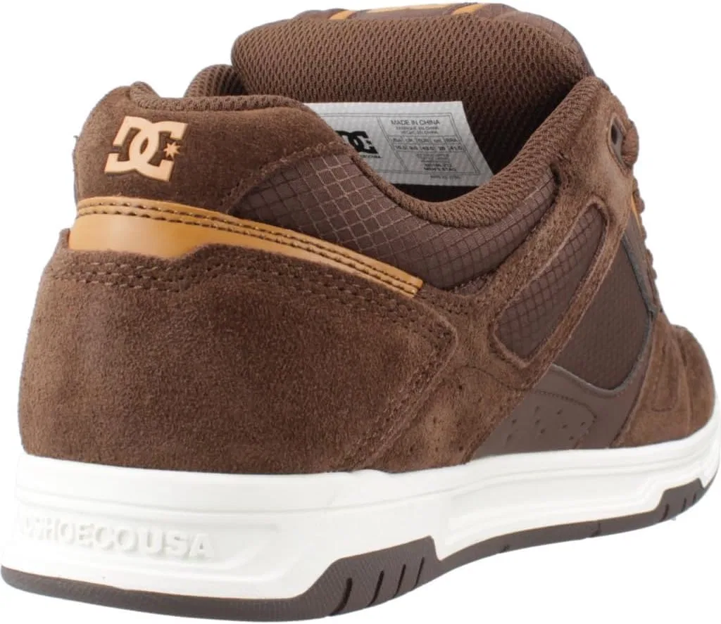 Женские низкие кроссовки Court Graffik DC Shoes, 212 Brown Brown — фото 3