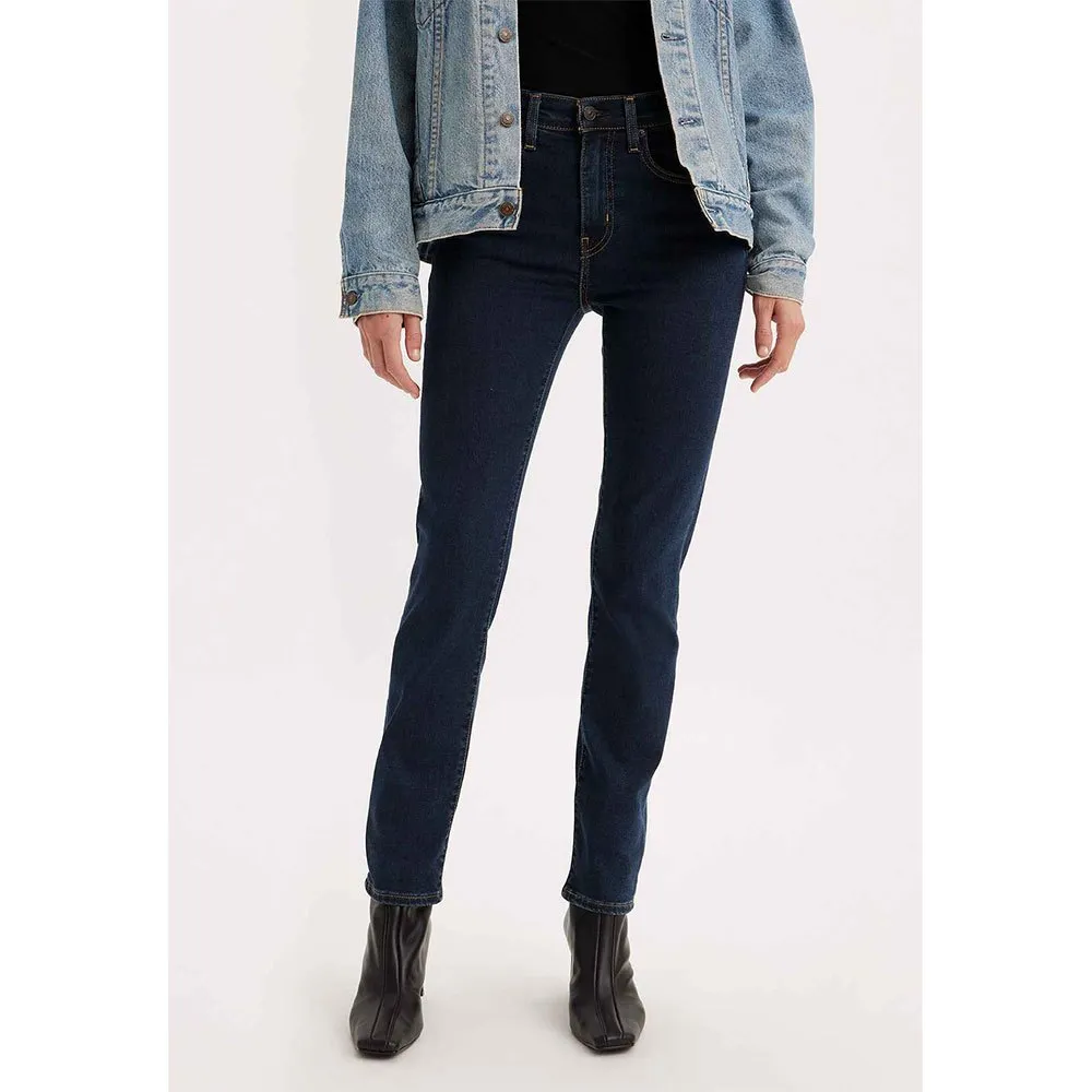 

Джинсы Levi's 724 Straight high waist, синий