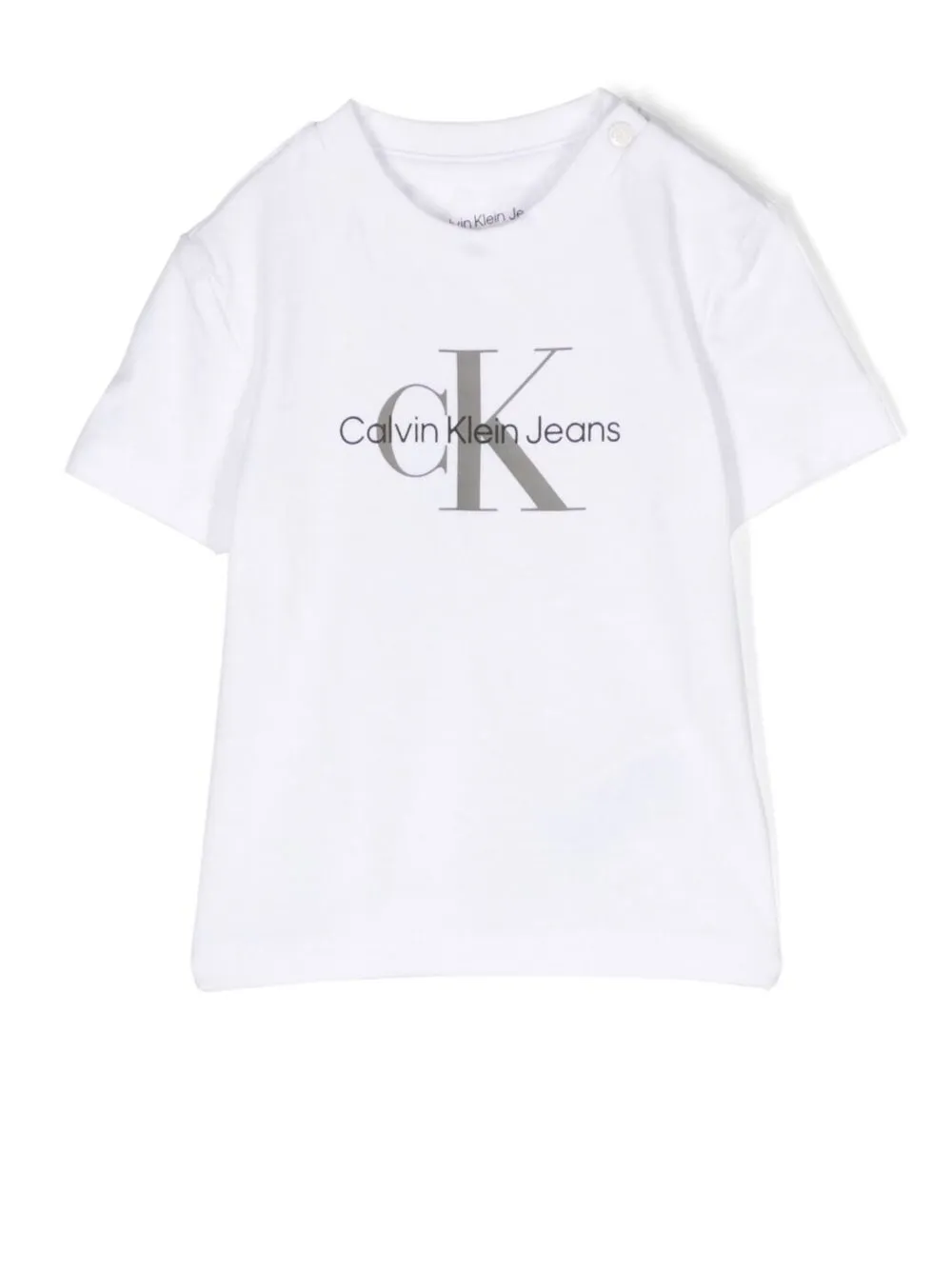 

Футболка с логотипом Calvin Klein Kids, белый