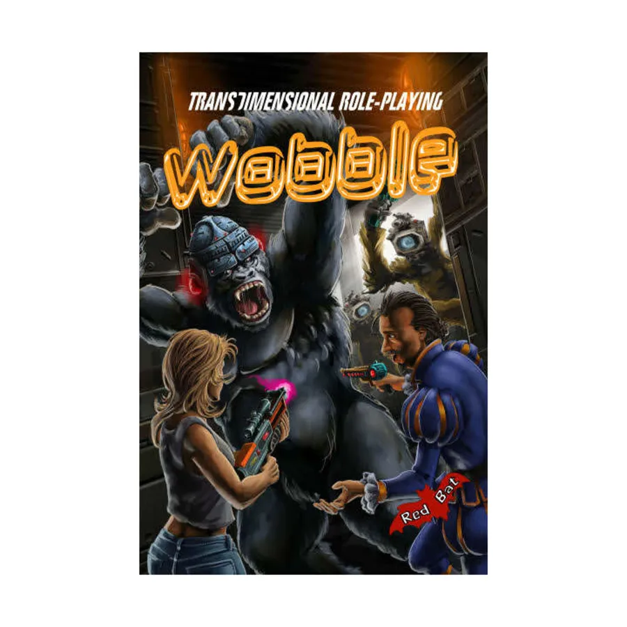 

Wobble - Transdimensional Role-Playing, Roleplaying Games (Peryton Publishing), мягкая обложка