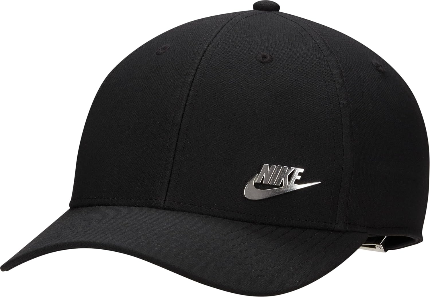 

Кепка Nike Mens Club с металлическим логотипом, Black/Metallic Silver