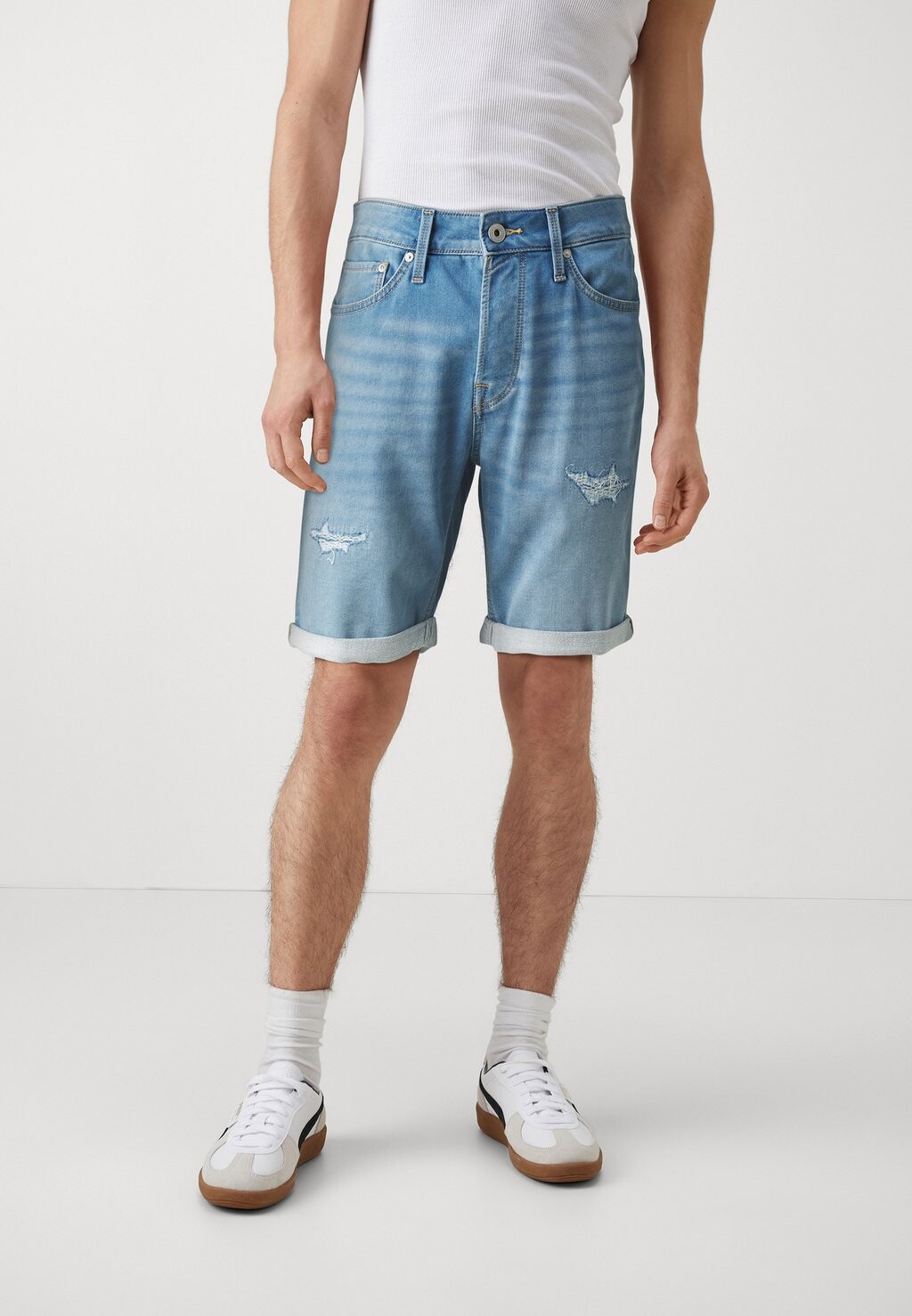 

Джинсовые шорты JJIRICK JJICON Jack & Jones, цвет blue denim