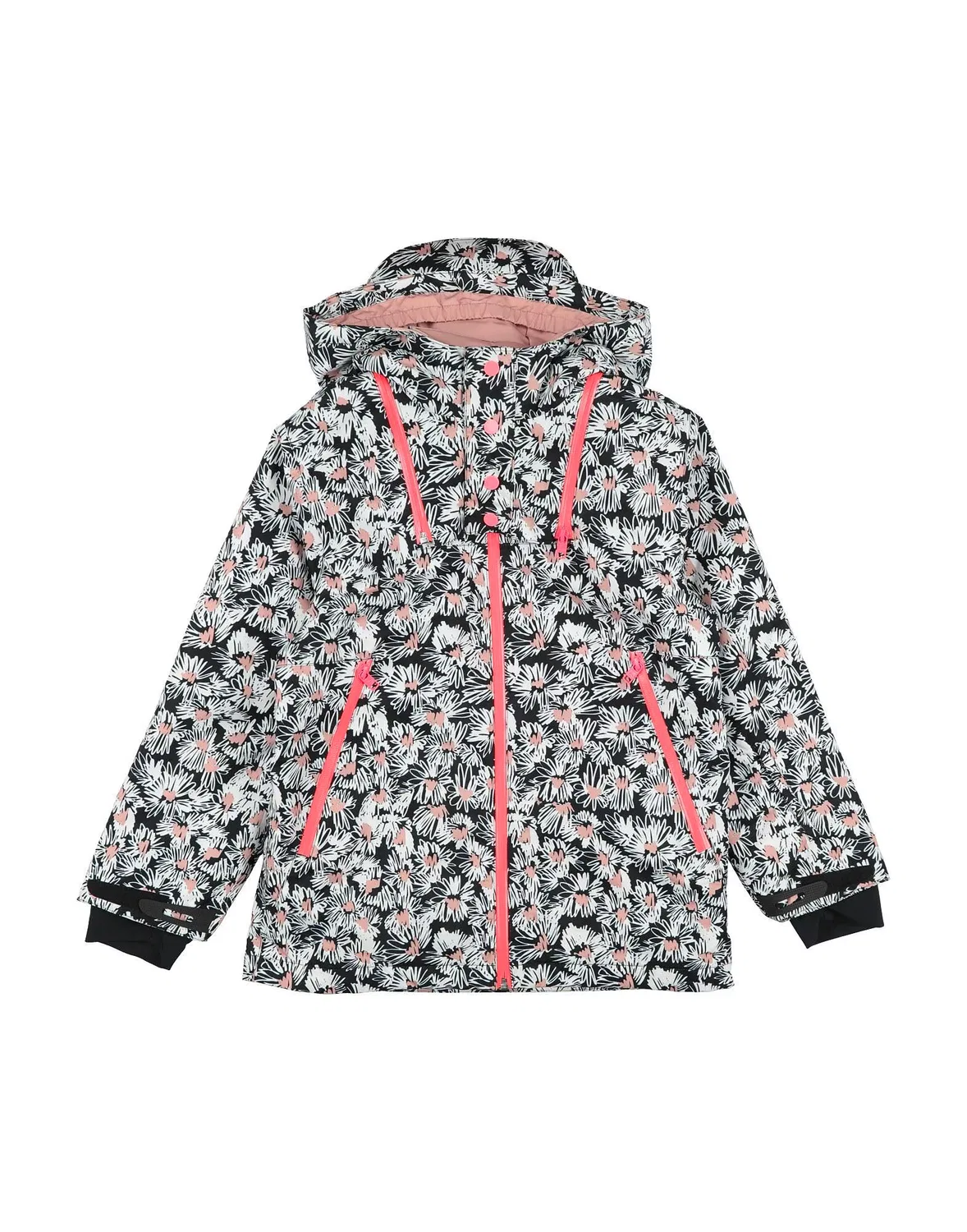 Куртка лыжная с принтом STELLA MCCARTNEY KIDS Черный