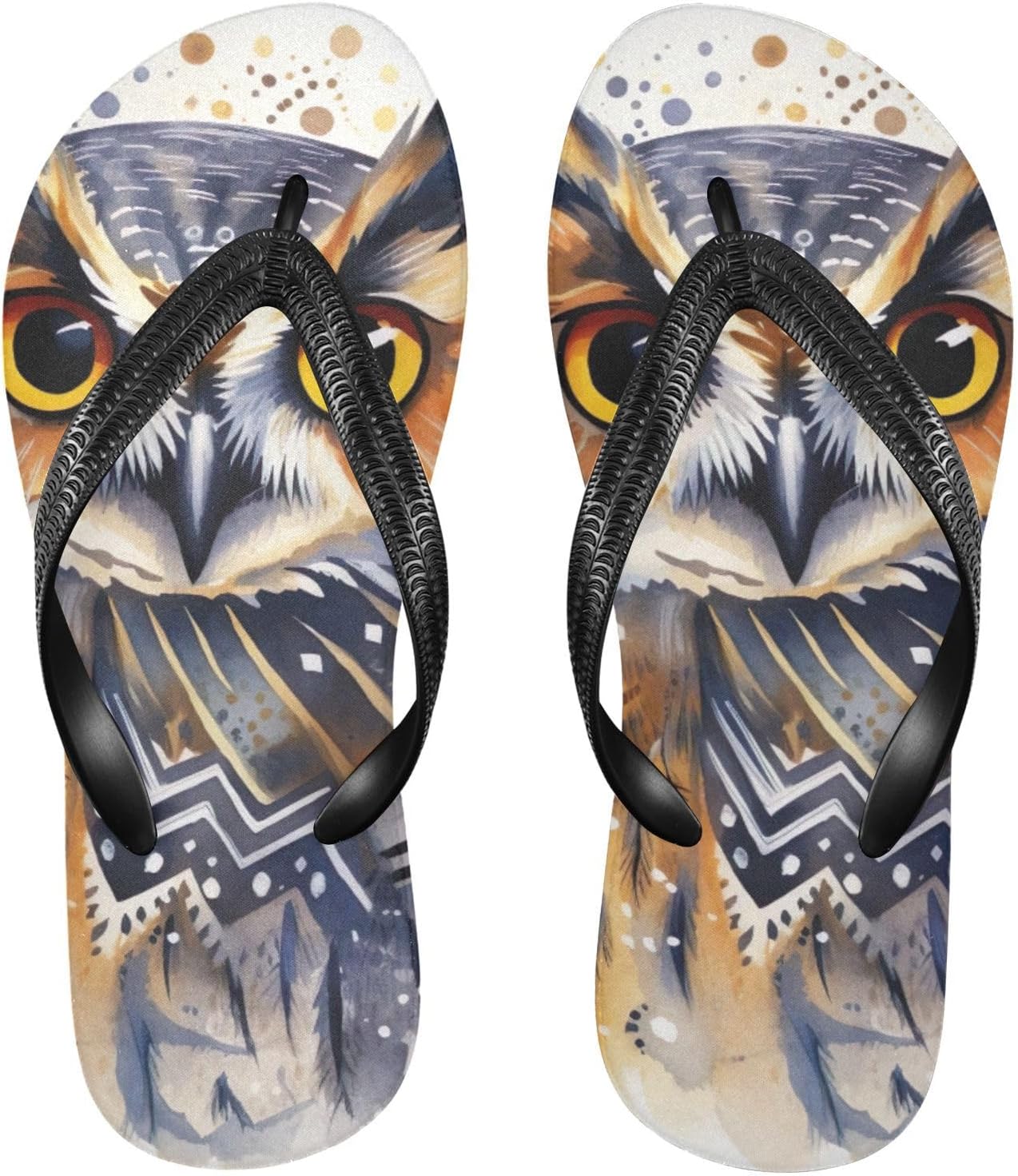 

Пляжные летние сандалии Owl Flip Flop для женщин и мужчин, шлепанцы для душа 20853591 Kfbe