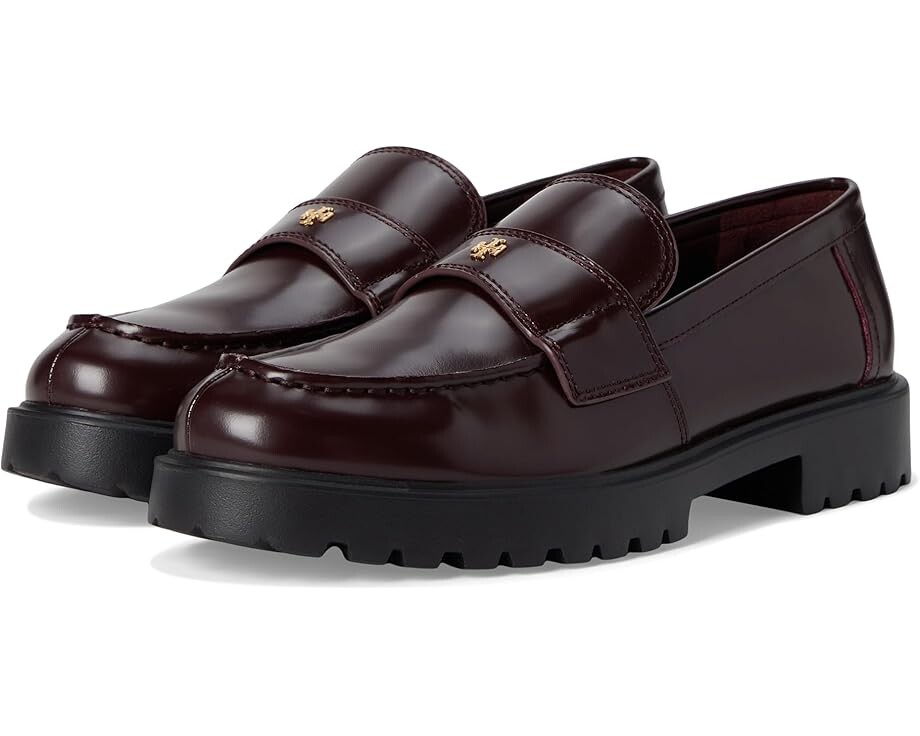 

Лоферы Tory Burch Classic Lug Loafers, цвет Plum