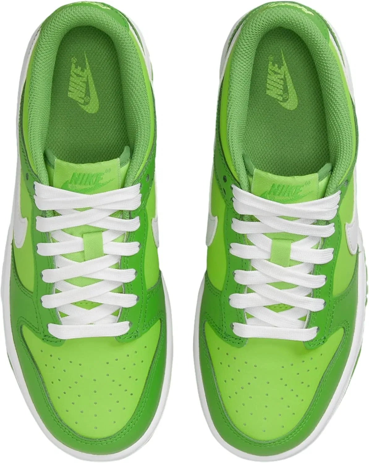 Кроссовки Nike Dunk Low, Dark Chlorophyll-white-vivid G — фото 4