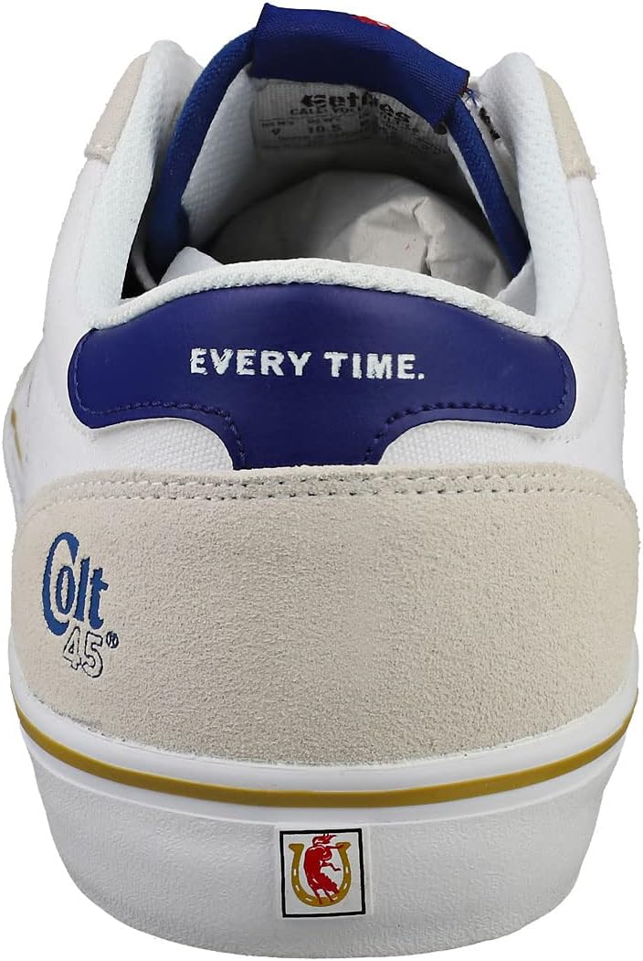 Мужские кеды Etnies Calli Vulc X Colt 45, белый/синий/золотой/темно-синий — фото 4