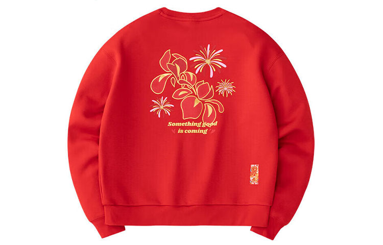

Женская толстовка Anta Life Collection, насыщенный красный