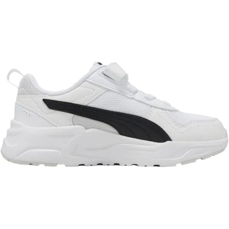 Кроссовки Trinity 2 Low top Kids Lifestyle Shoes White Black детские PUMA — фото 3