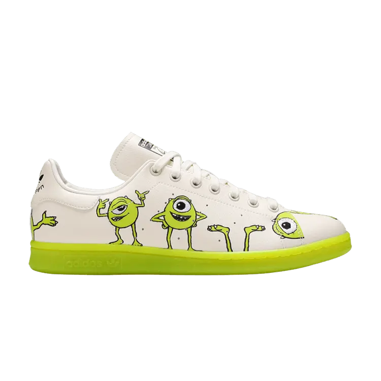 

Кроссовки adidas Monsters Inc. x Stan Smith 'Mike Wazowski', белый