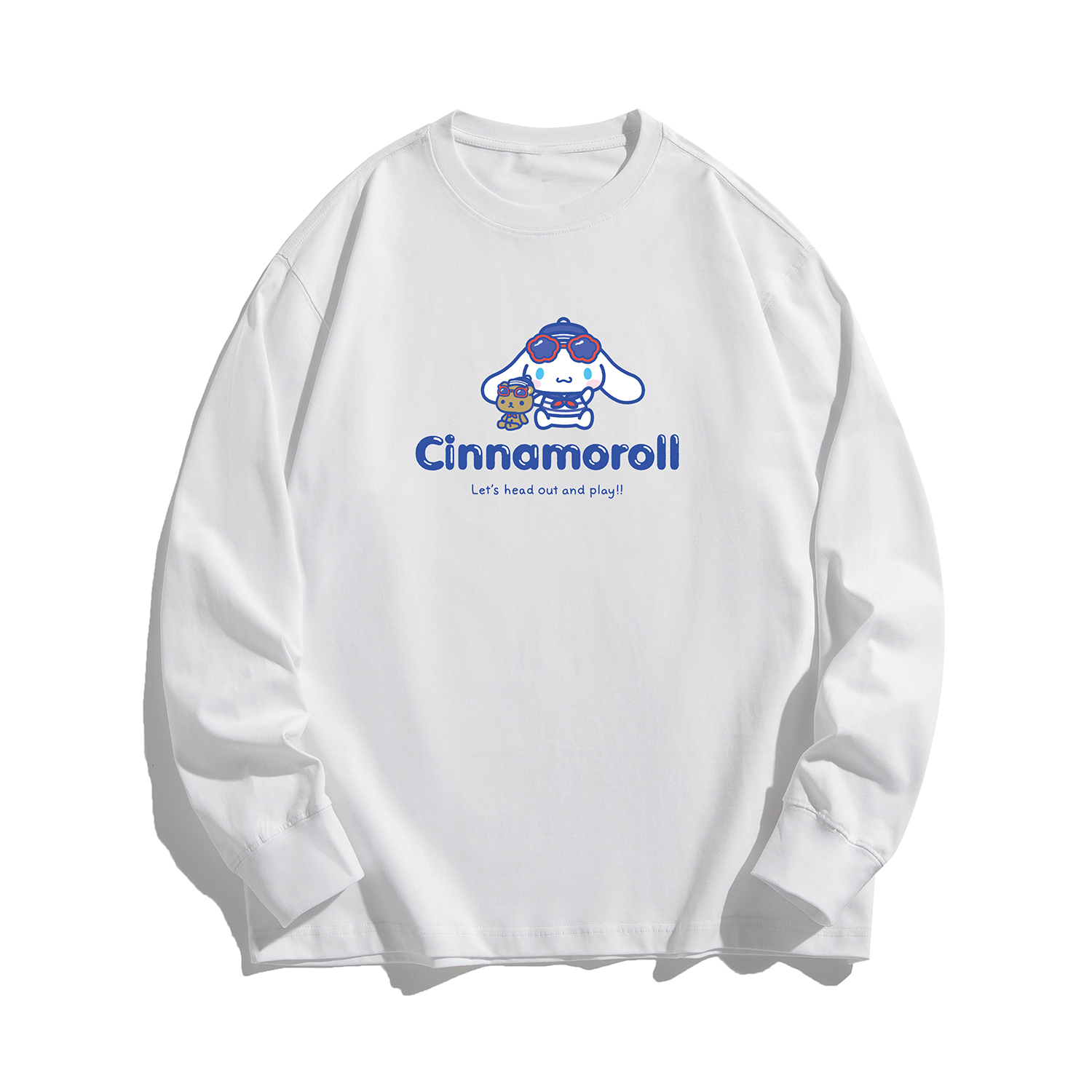 

Футболка Unisex CINNAMOROLL Yugui Dog Sanrio, белый