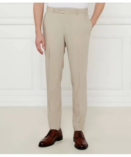 

Брюки h-genius-dtl-wg-252 Slim fit Boss, бежевый