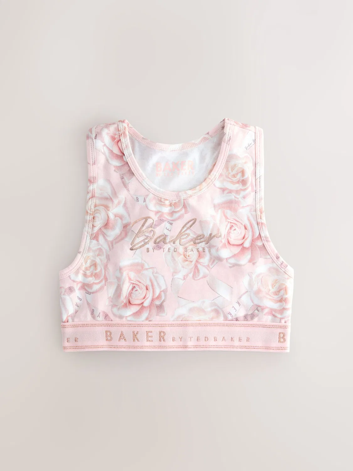 Топ Baker by Ted Baker, светло-розовый — фото 4