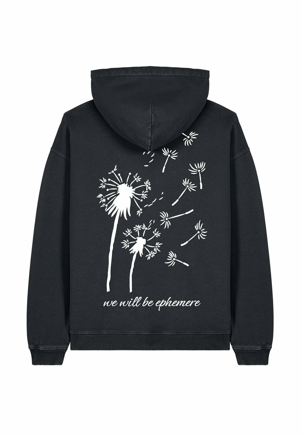 

Толстовка EPHEMERE VINTAGE PRINT UNISEX HEAVYWEIGHT - Hoodie Mira Paris, цвет Black Denim