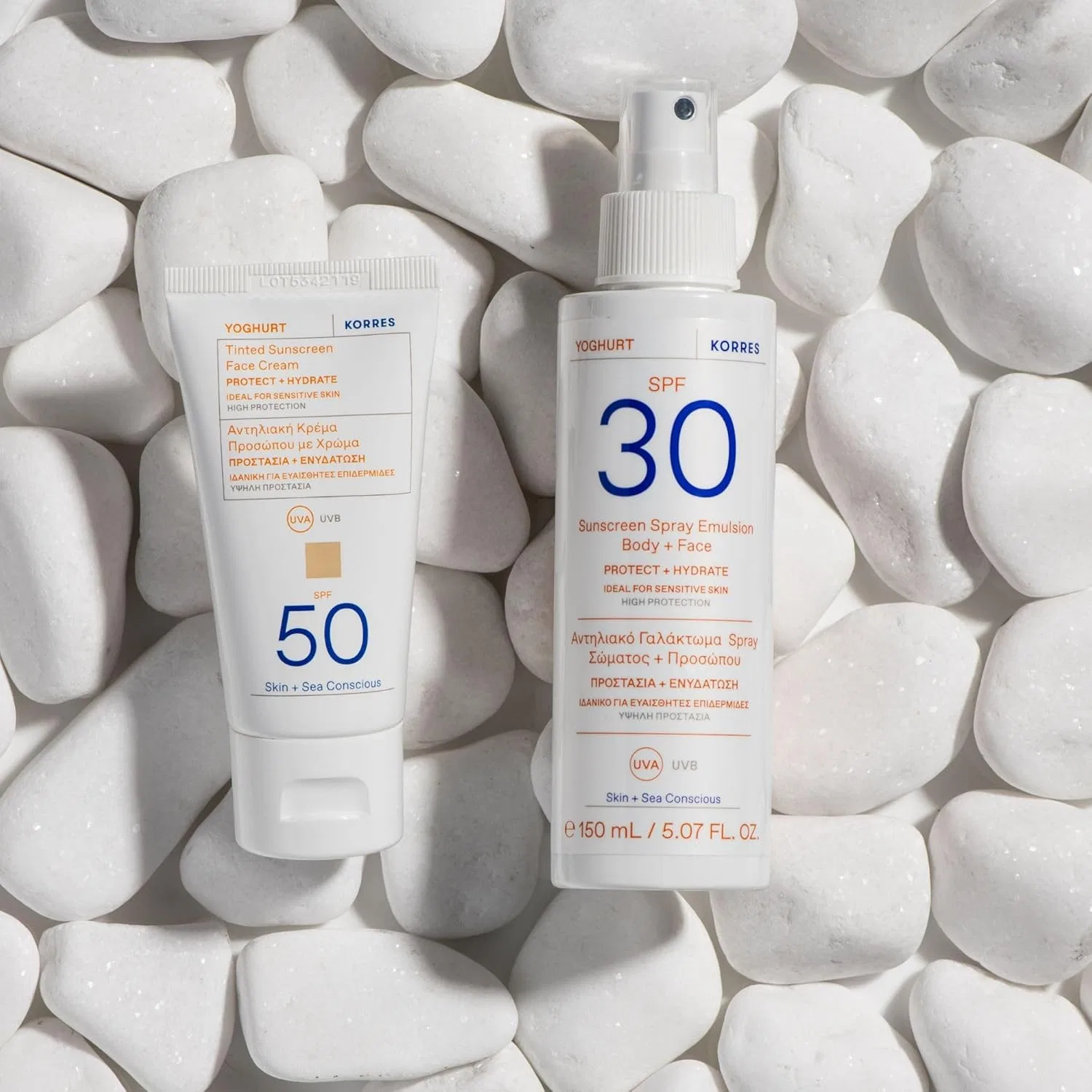 Солнцезащитный спрей-эмульсия для лица и тела «YOGHURT» SPF50+ от KORRES Korres — фото 2