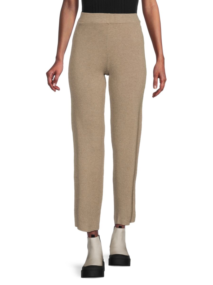 

Брюки-стринги в рубчик Saks Fifth Avenue, цвет Mushroom Heather