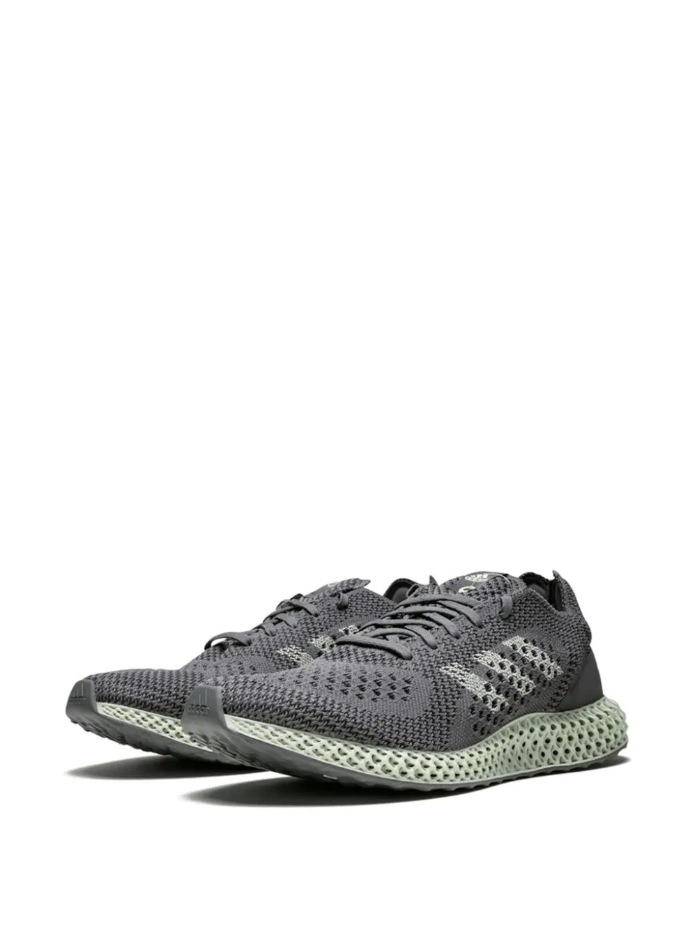 Кроссовки Consortium Runner 4D Adidas, серый — фото 2