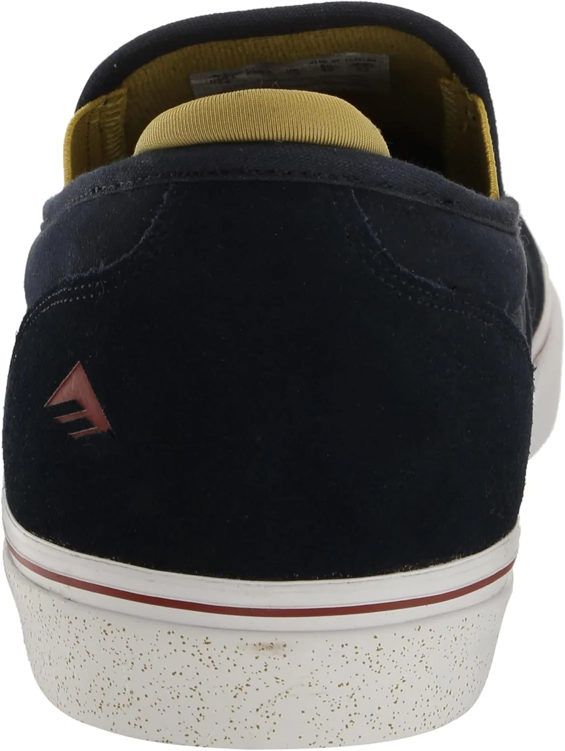 Кроссовки slip-on Emerica Wino G6, Navy/Gold/White — фото 2