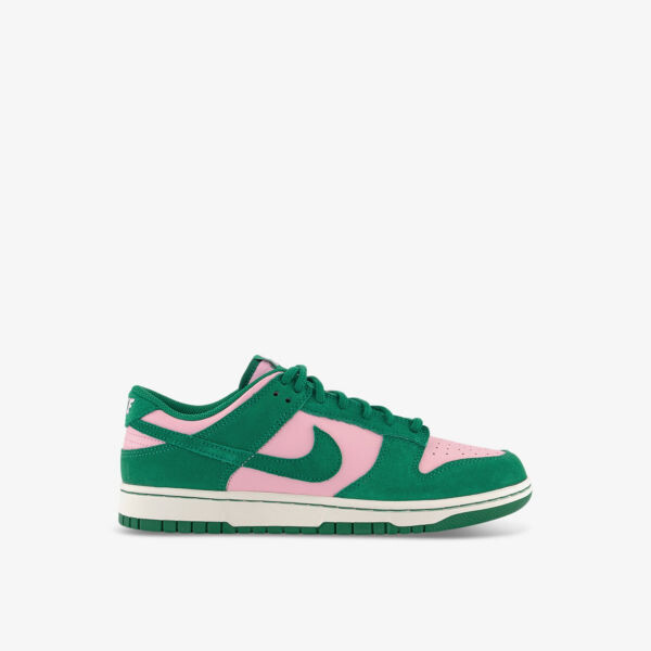 

Кроссовки Dunk из кожи с низким верхом и вставками Nike, розовый