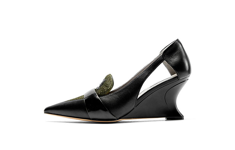 Женские туфли на каблуке Irregular Heel NINE WEST, Jasper Black — фото 2