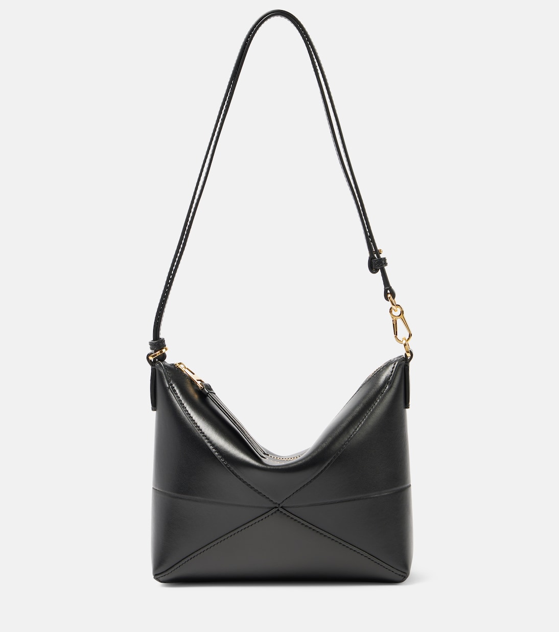 

Кожаный клатч Puzzle Fold Loewe, черный