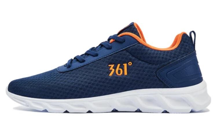 

Кроссовки мужские с низким верхом 361°, цвет Manor Blue/Fluorescent Intense Orange