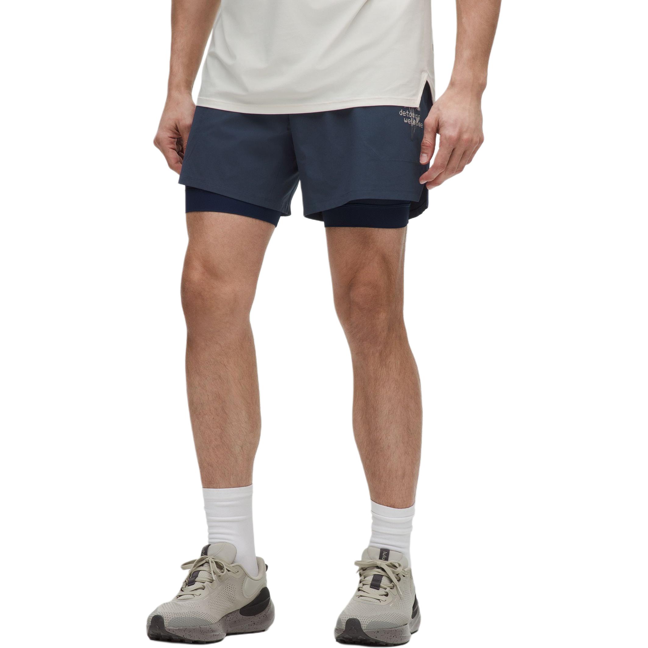 

Шорты Casual SS25 мужские Lululemon, синий