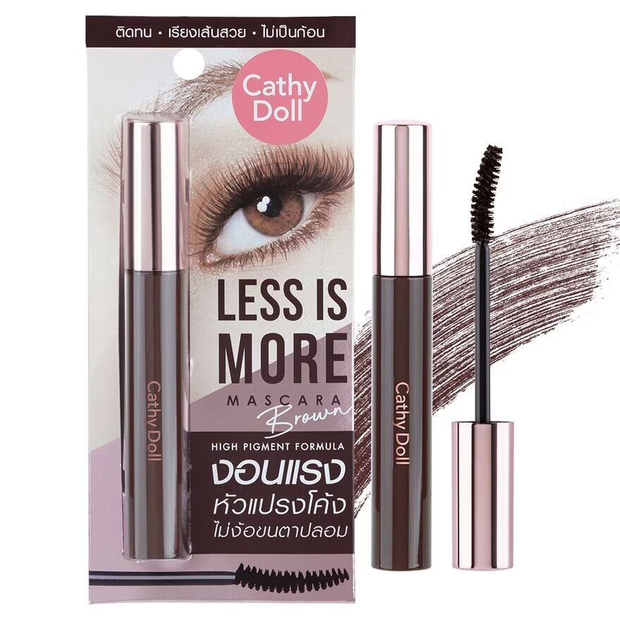 

Cathy Doll Тушь для ресниц «Меньше значит больше» 8г. Коричневый, Brown