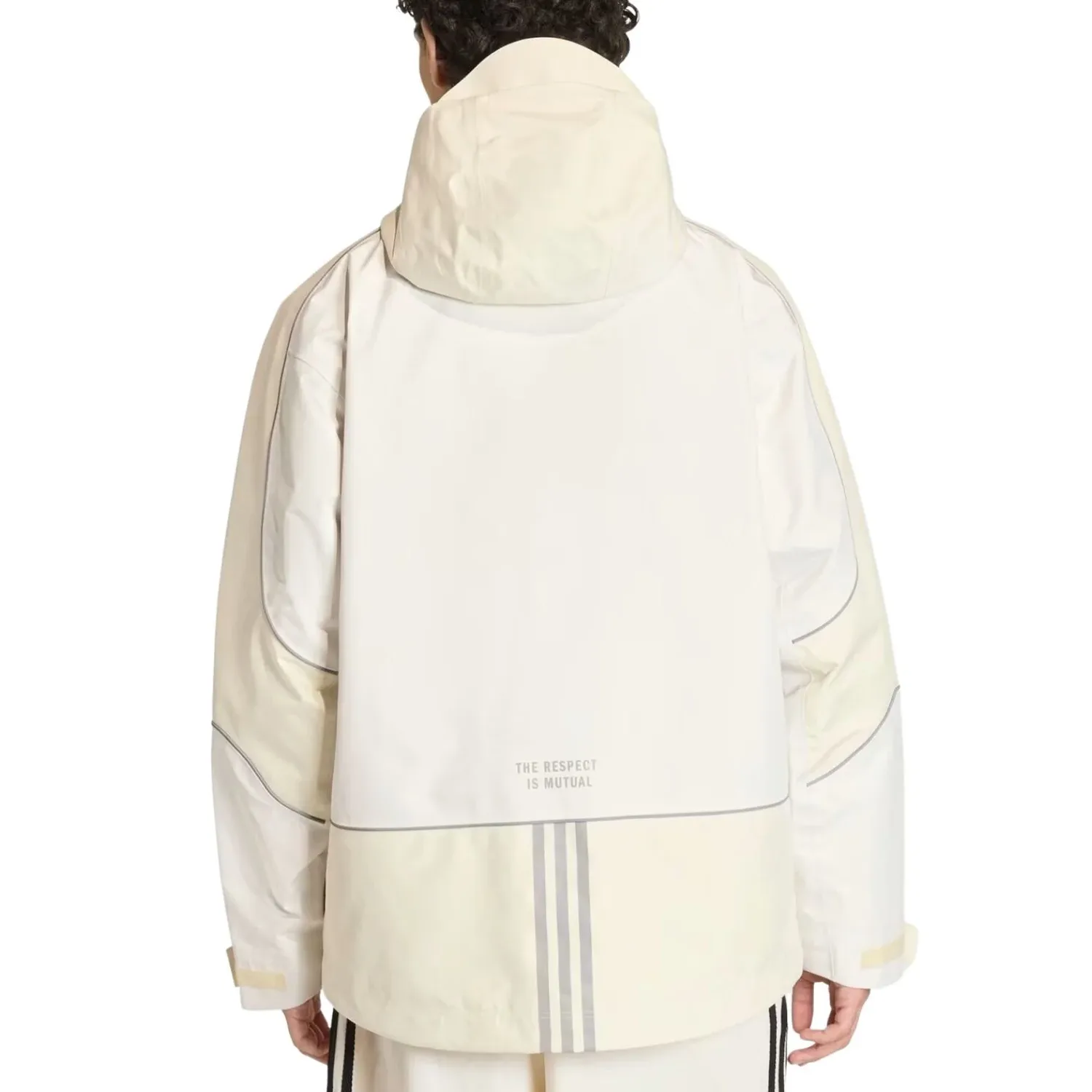 Куртка Adidas Consortium Shell Jacket 'Chalk White' — фото 3