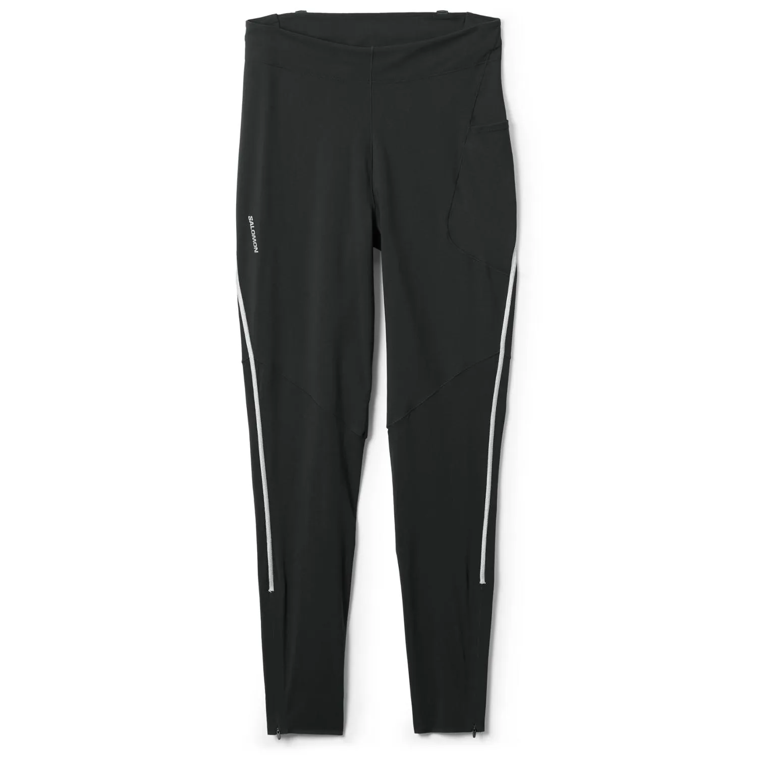 

Обтягивающие штаны Sense Aero с карманом женские Salomon, Deep Black