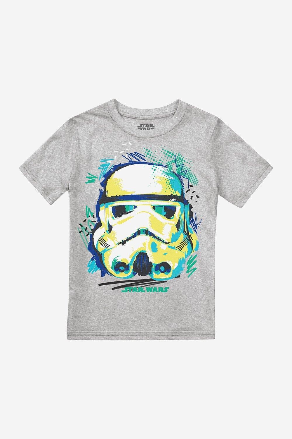 

Футболка Sketch Trooper для мальчиков Star Wars, серый