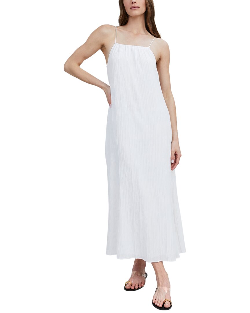 

Однотонное и полосатое платье Сарай Solid & Striped, белый