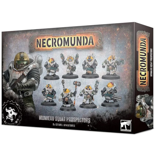 

Миниатюра Games Workshop Necromunda: Ironhead Squat Prospectors
