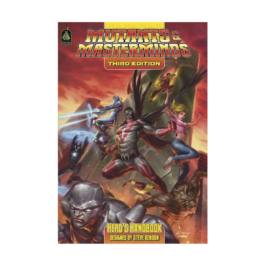 

Hero's Handbook, Mutants & Masterminds (d20) (3rd Edition), мягкая обложка